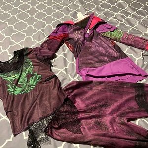 Mal from Descendants Halloween Costume 3 piece